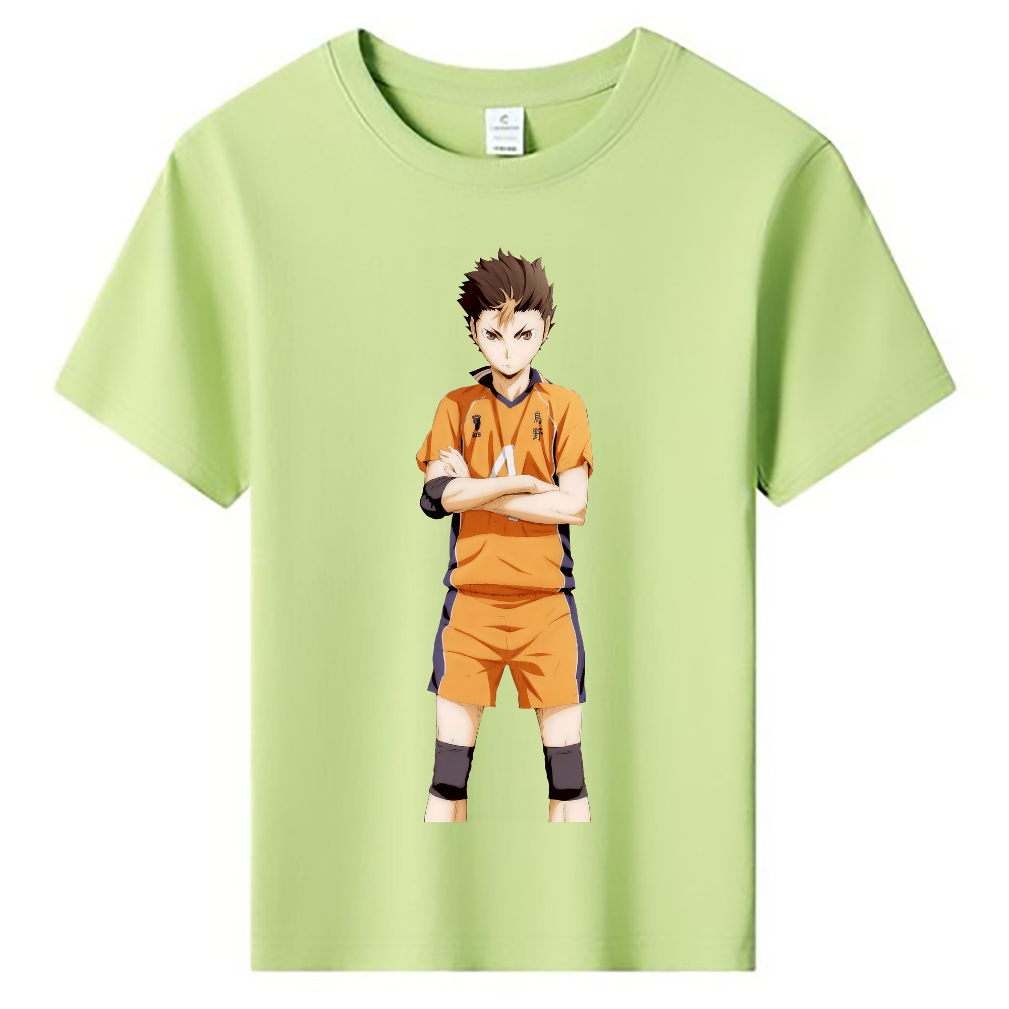 （画像用） ハイキュー!! Haikyu!! 綿100％キッズTシャツ（フロントプリント）